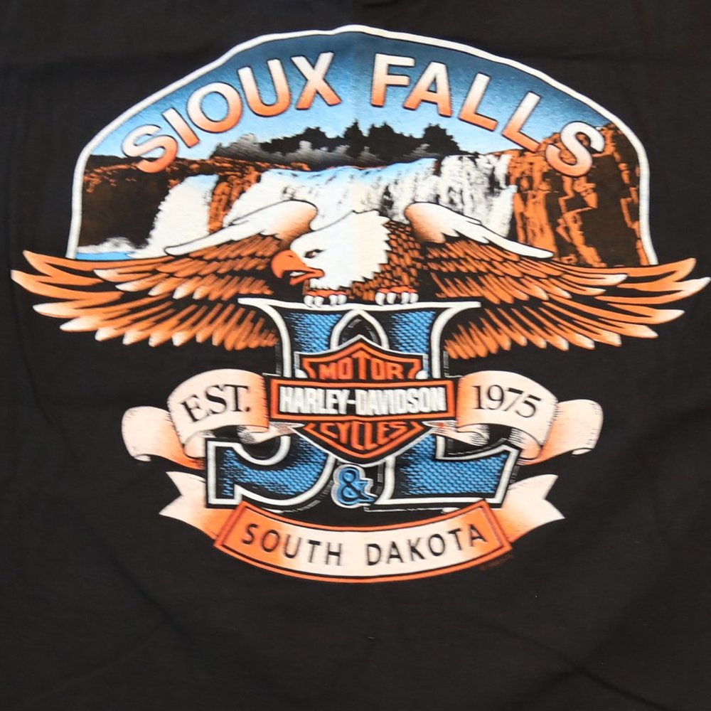 1998 harley davidson sioux falls south dakotamerican made motorcycles xl tshirt